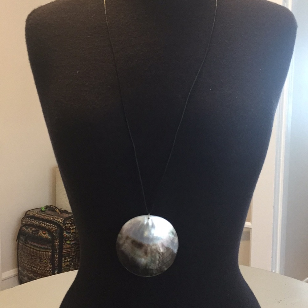 Long statement necklace